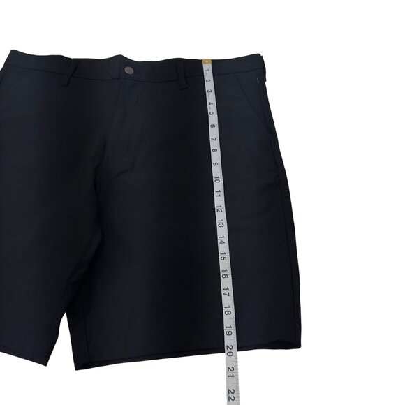 SwissTech Mens Black Flat Front Sport Golf Shorts Size 38 Polyester - Picture 6 of 10